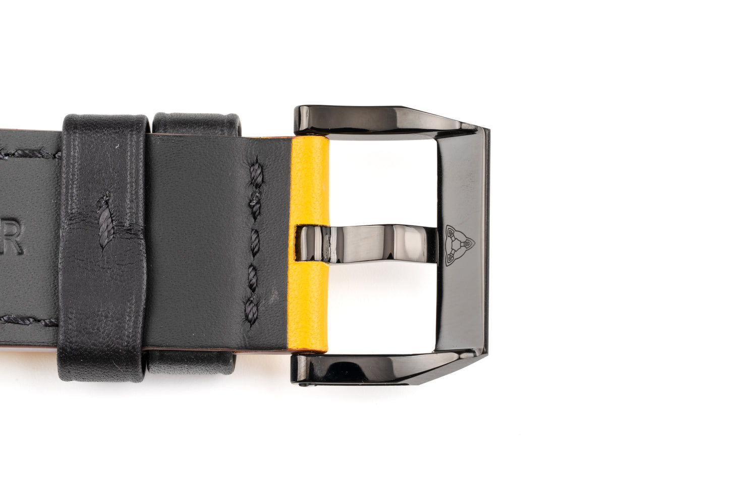 Hankham PVD Samurai Dial on Yellow Leather Strap Miyota 8215