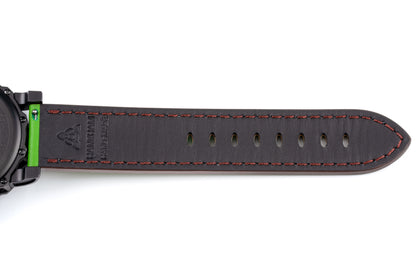 Hankham PVD Indians Dial on Green Leather Strap Miyota 8215