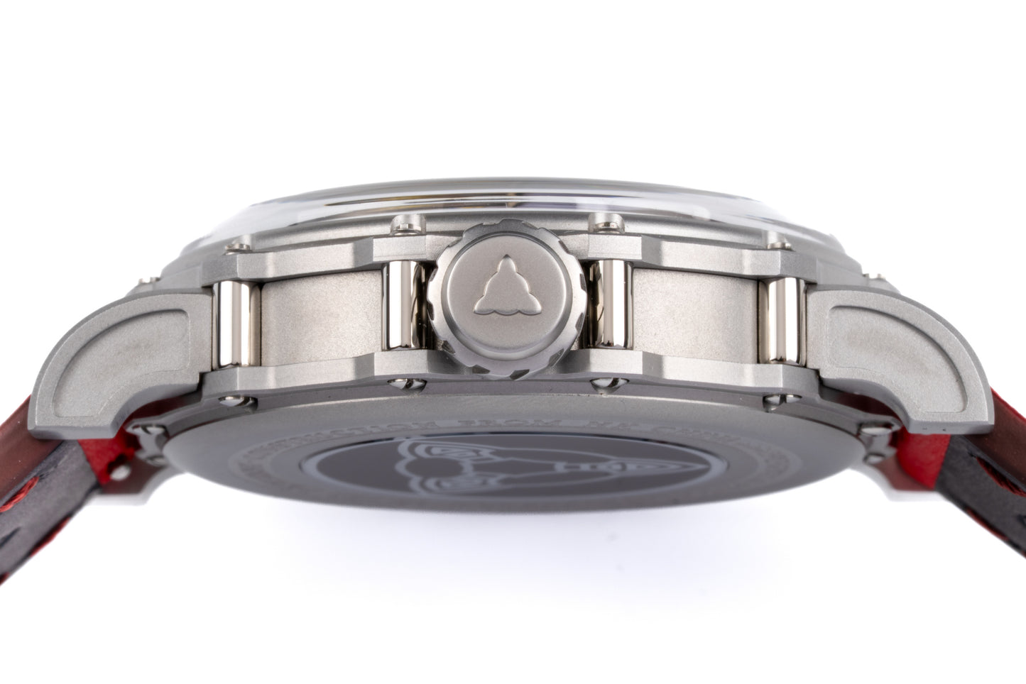 Hankham SS Joker Dial on Red Leather Strap Miyota 8215