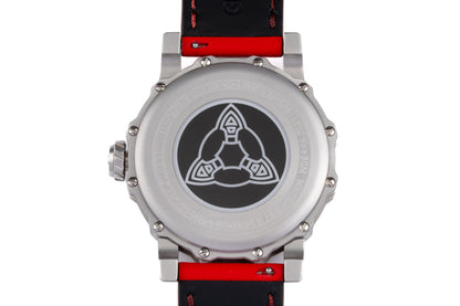 Hankham SS Indians Dial on Red Leather Strap Miyota 8215