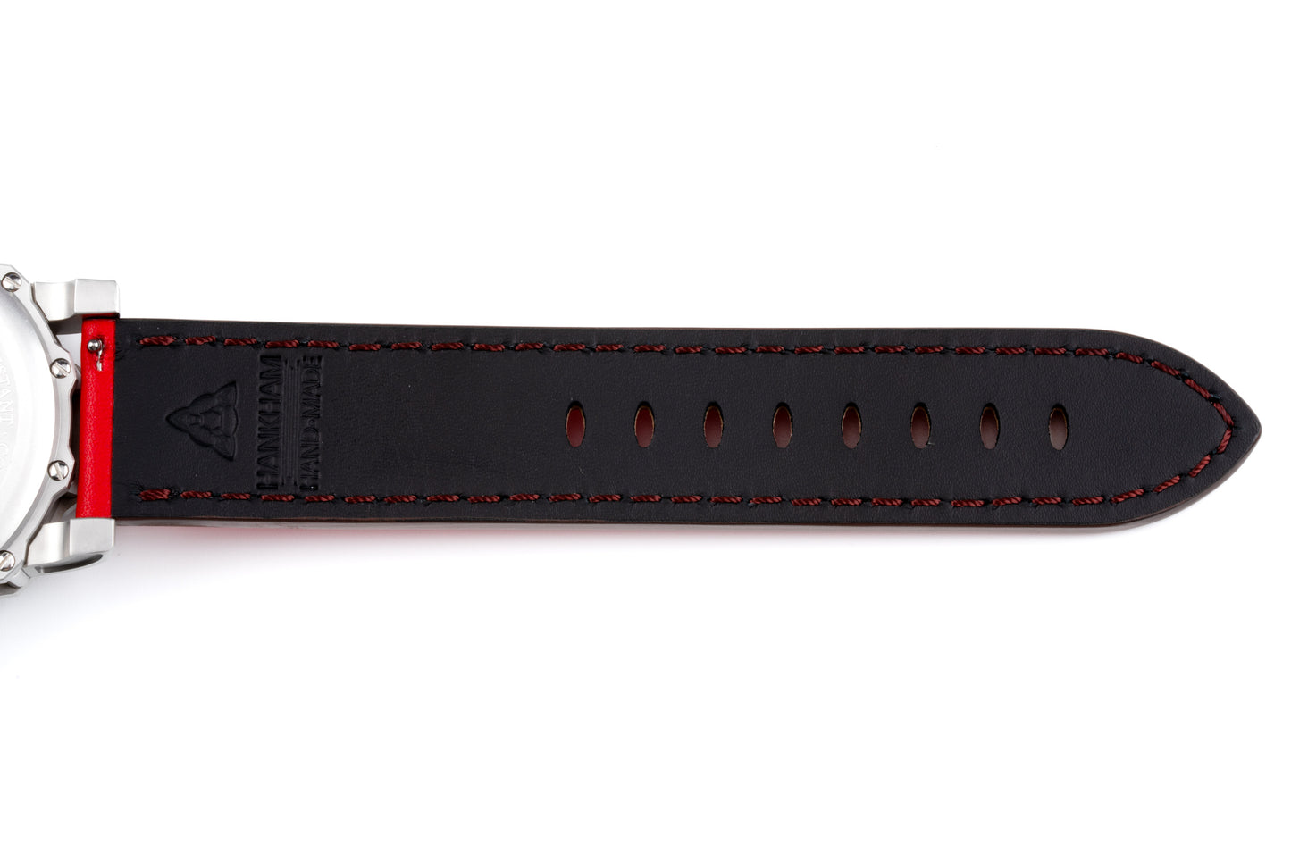 Hankham SS Joker Dial on Red Leather Strap Miyota 8215