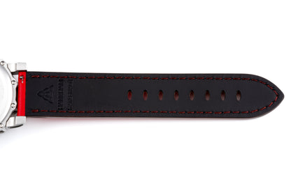 Hankham SS Joker Dial on Red Leather Strap Miyota 8215