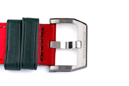 Hankham SS Joker Dial on Red Leather Strap Miyota 8215