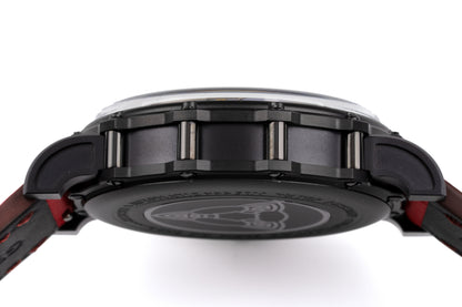 Hankham PVD Joker Dial on Red Leather Strap Miyota 8215