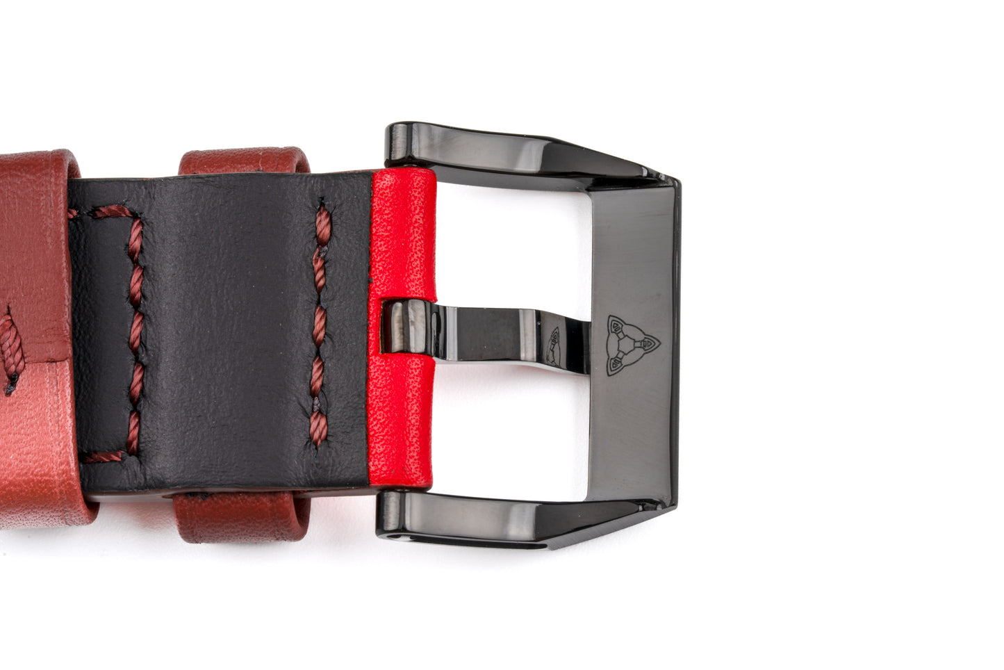 Hankham PVD Indians Dial on Red Leather Strap Miyota 8215