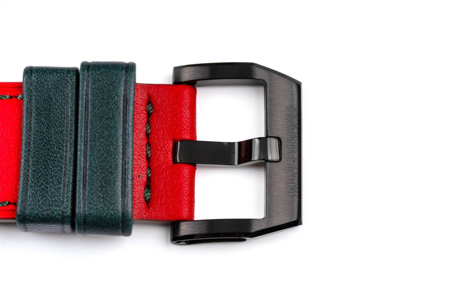 Hankham PVD Joker Dial on Red Leather Strap Miyota 8215