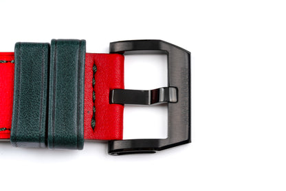 Hankham PVD Joker Dial on Red Leather Strap Miyota 8215