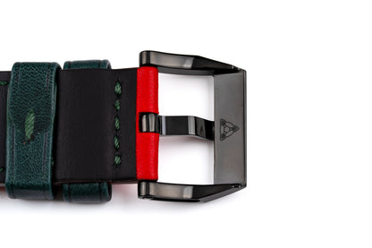 Hankham PVD Joker Dial on Red Leather Strap Miyota 8215