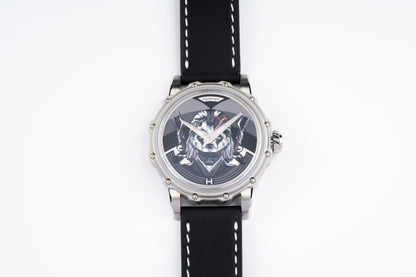 Hankham SS Joker Dial on Black Leather Strap Miyota 8215