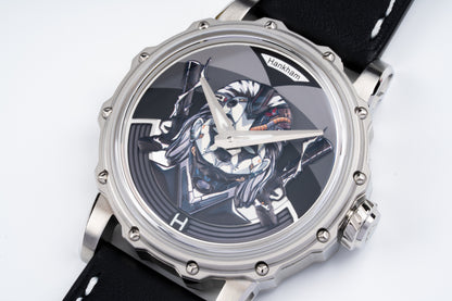 Hankham SS Joker Dial on Black Leather Strap Miyota 8215