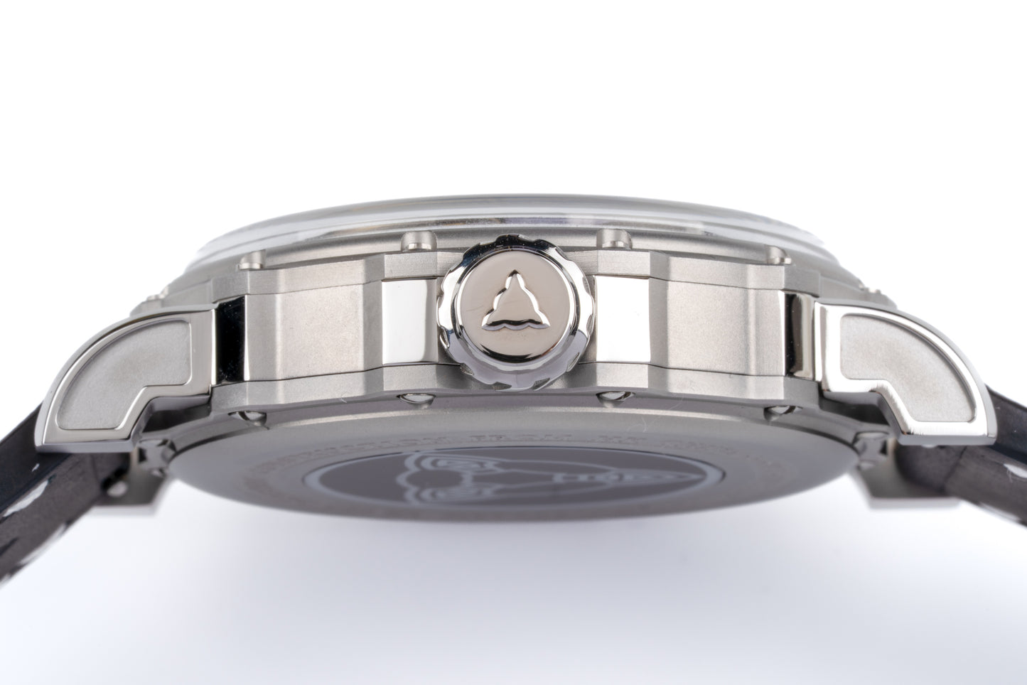 Hankham SS Samurai Dial on Black Leather Strap Miyota 8215