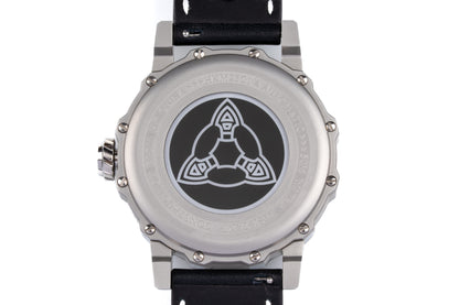 Hankham SS Samurai Dial on Black Leather Strap Miyota 8215