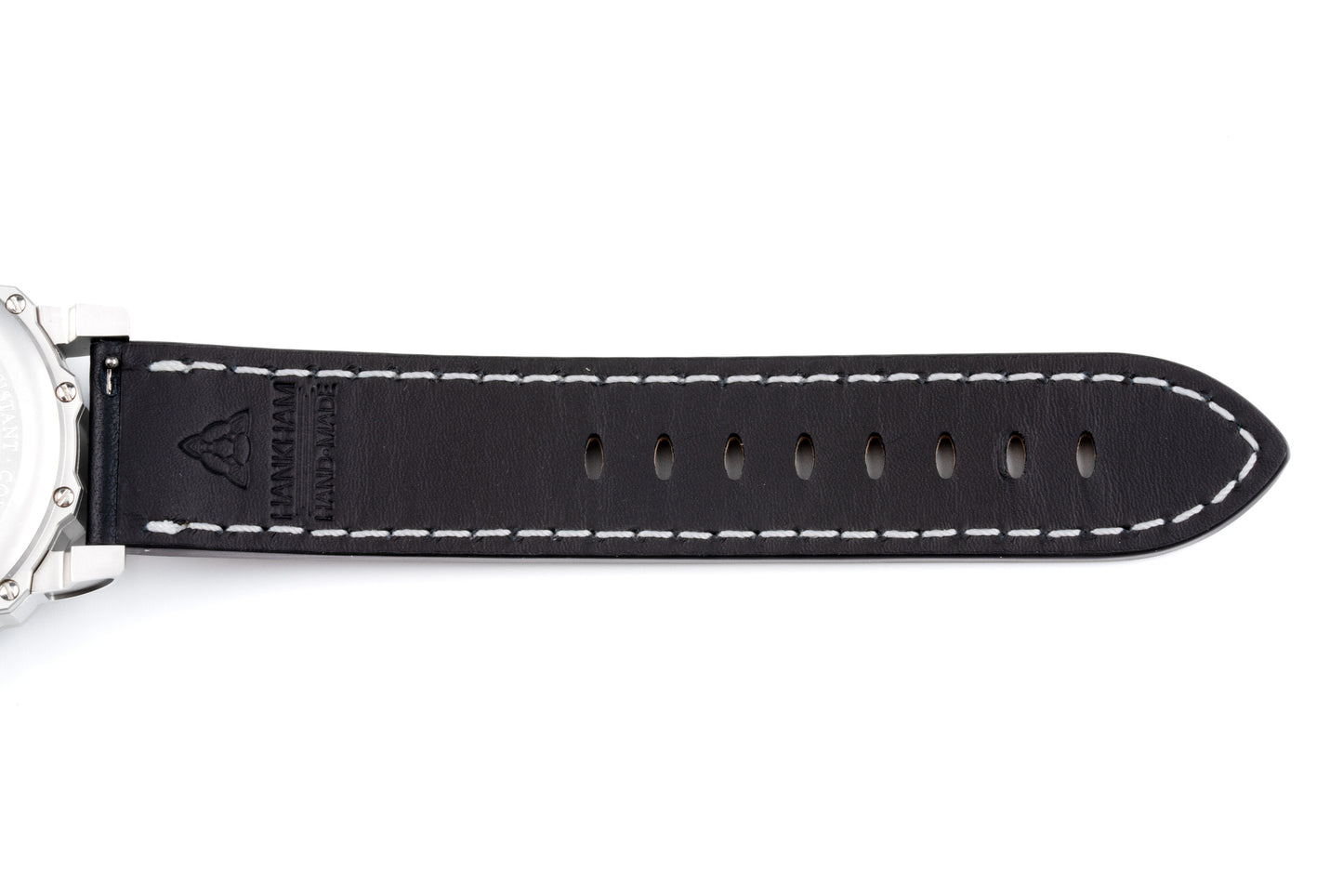 Hankham SS Samurai Dial on Black Leather Strap Miyota 8215