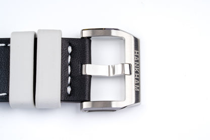 Hankham Two Tone Joker Dial on Black Leather Strap Miyota 8215