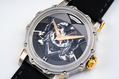Hankham Two Tone Joker Dial on Black Leather Strap Miyota 8215