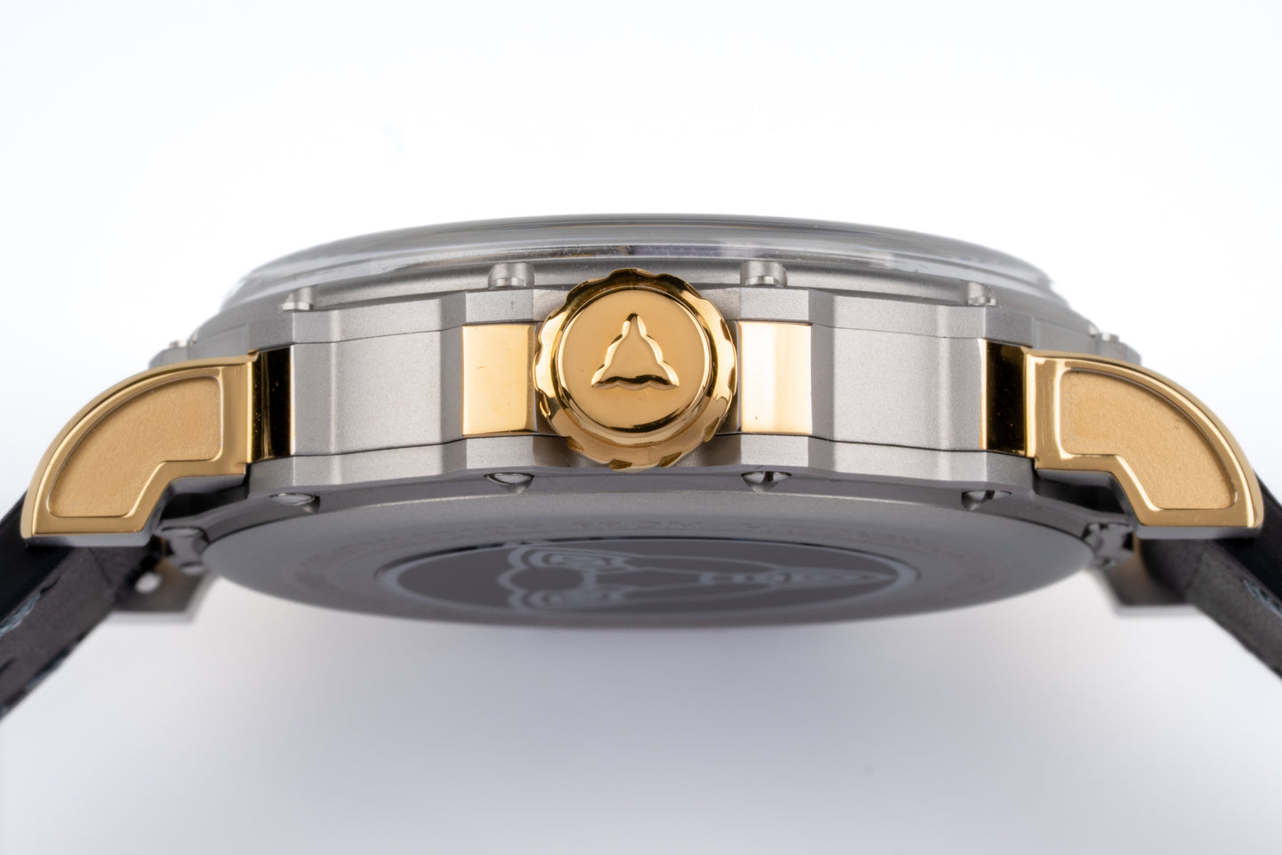 Hankham Two Tone Samurai Dial on Yellow Leather Strap Miyota 8215