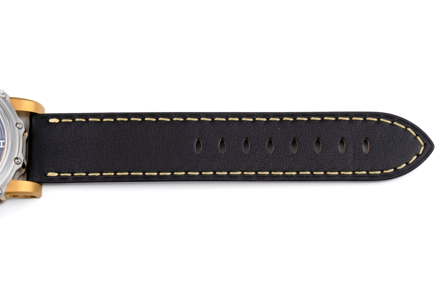 Hankham Two Tone Joker Dial on Black Leather Strap Miyota 8215