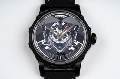 Hankham PVD Joker Dial on Black Leather Strap Miyota 8215