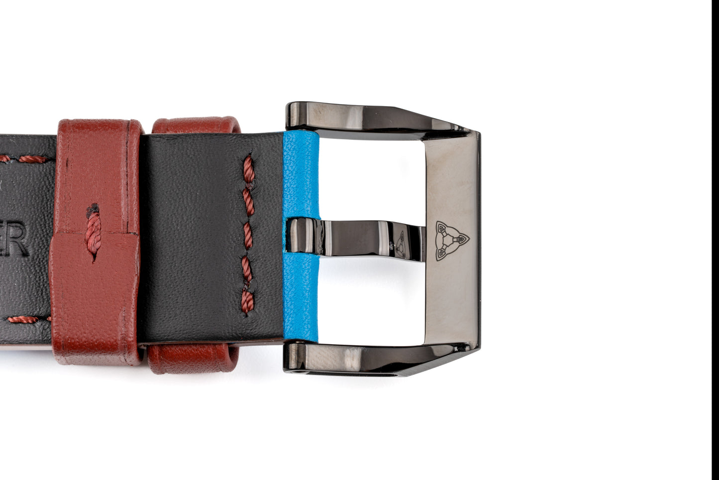 Hankham PVD Indians Dial on Blue Leather Strap Miyota 8215