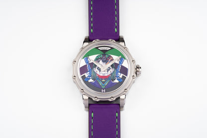 Hankham SS Joker Dial on Purple Leather Strap Miyota 8215