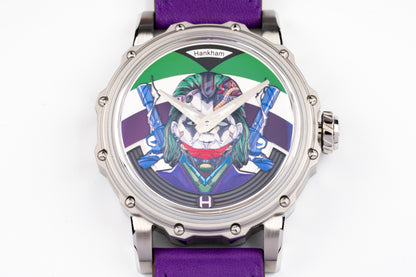 Hankham SS Joker Dial on Purple Leather Strap Miyota 8215