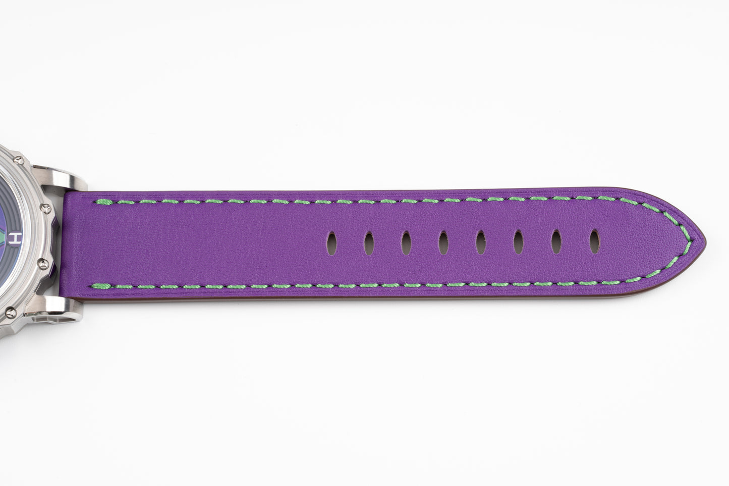 Hankham SS Joker Dial on Purple Leather Strap Miyota 8215