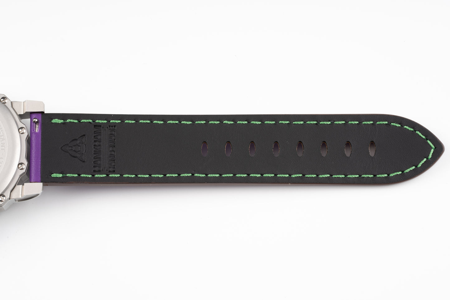 Hankham SS Joker Dial on Purple Leather Strap Miyota 8215