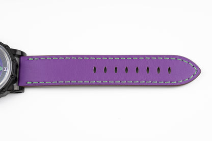 Hankham PVD Joker Dial on Purple Leather Strap Miyota 8215