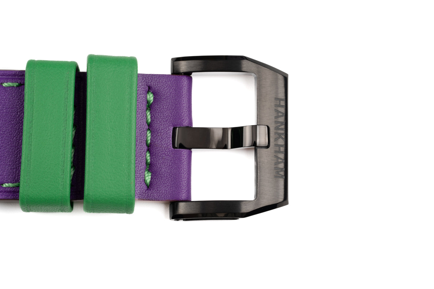 Hankham PVD Joker Dial on Purple Leather Strap Miyota 8215