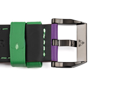 Hankham PVD Joker Dial on Purple Leather Strap Miyota 8215