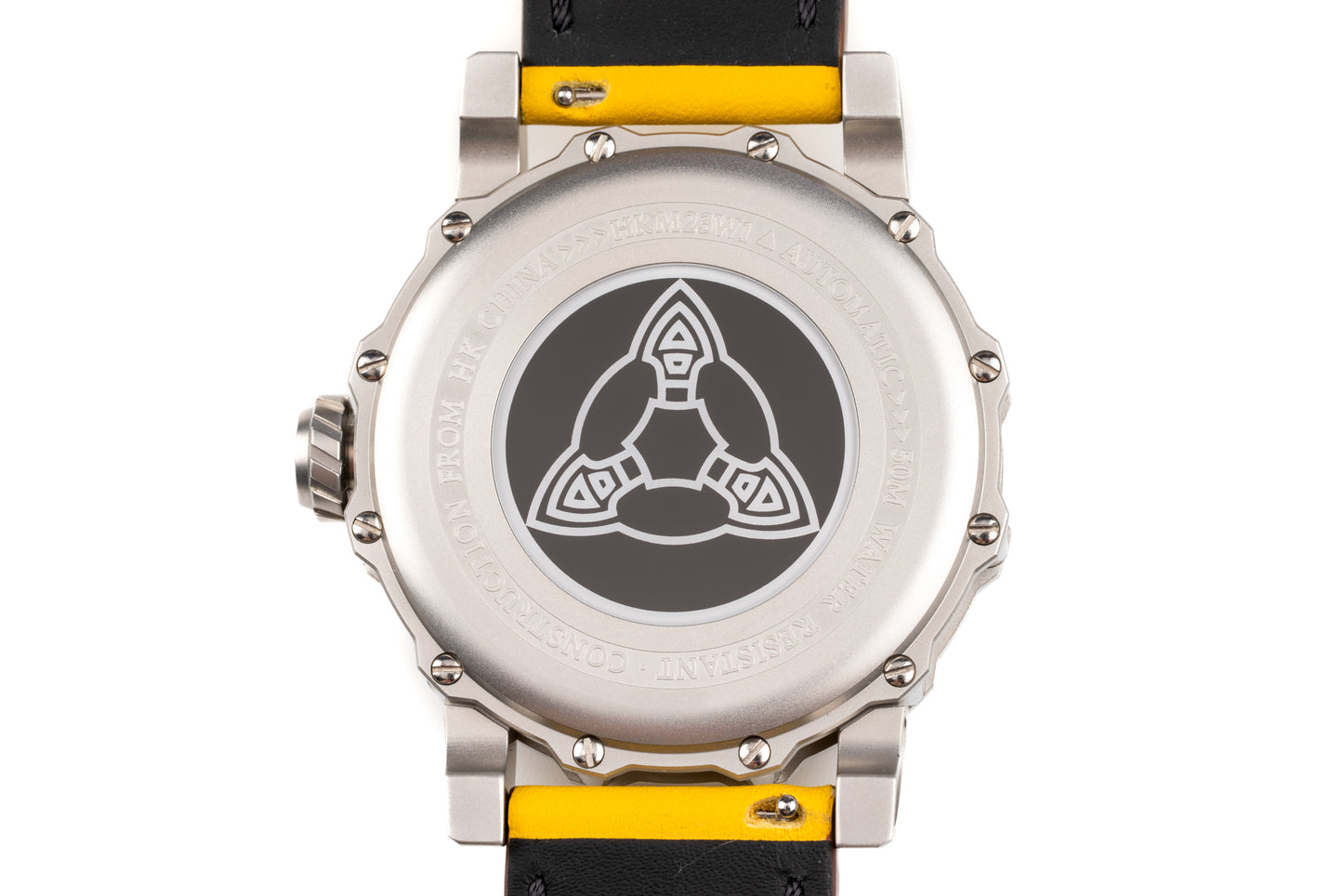 Hankham SS Samurai Dial on Yellow Leather Strap Miyota 8215