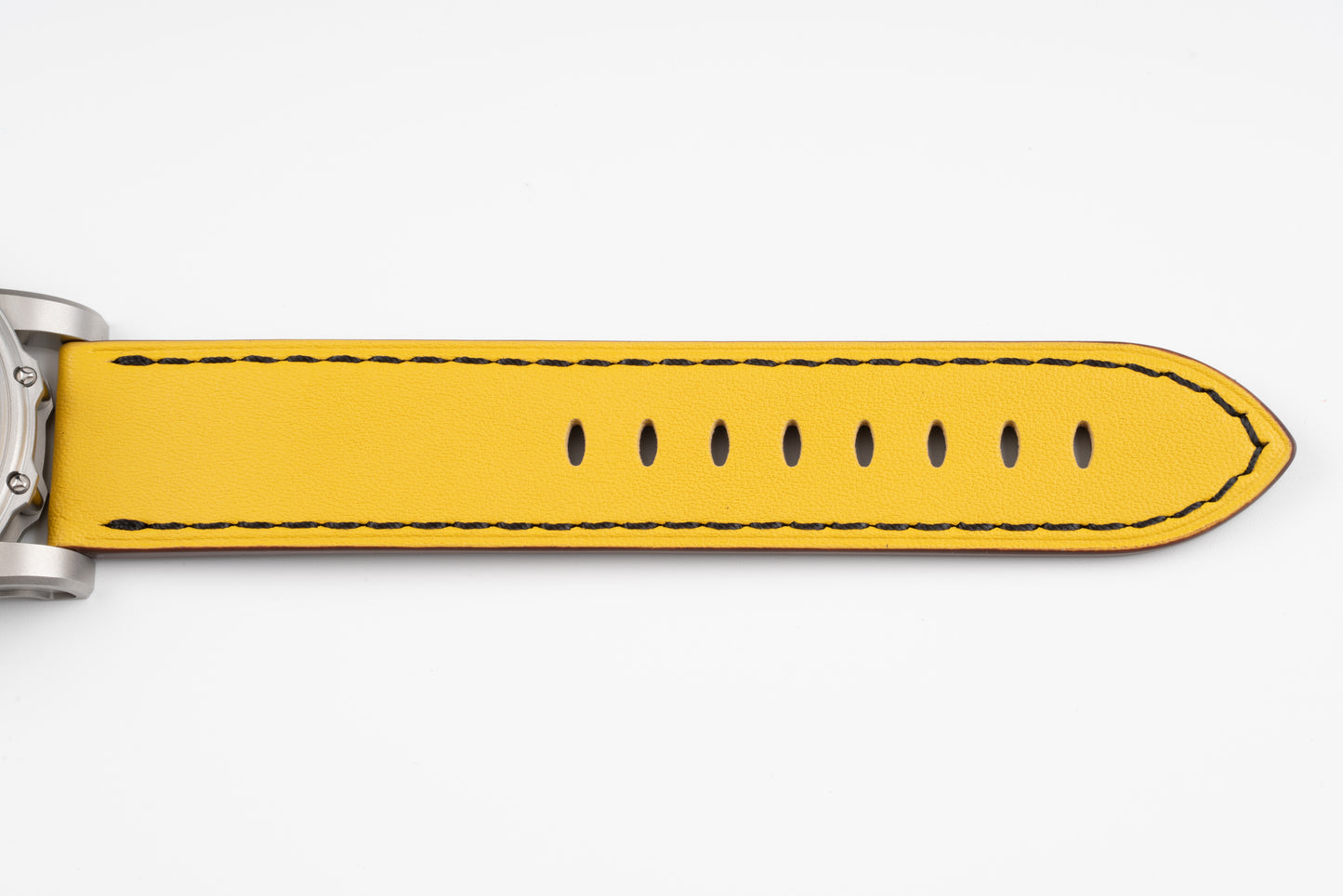 Hankham SS Samurai Dial on Yellow Leather Strap Miyota 8215