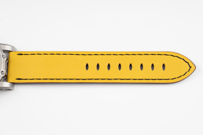 Hankham SS Samurai Dial on Yellow Leather Strap Miyota 8215