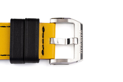 Hankham SS Samurai Dial on Yellow Leather Strap Miyota 8215