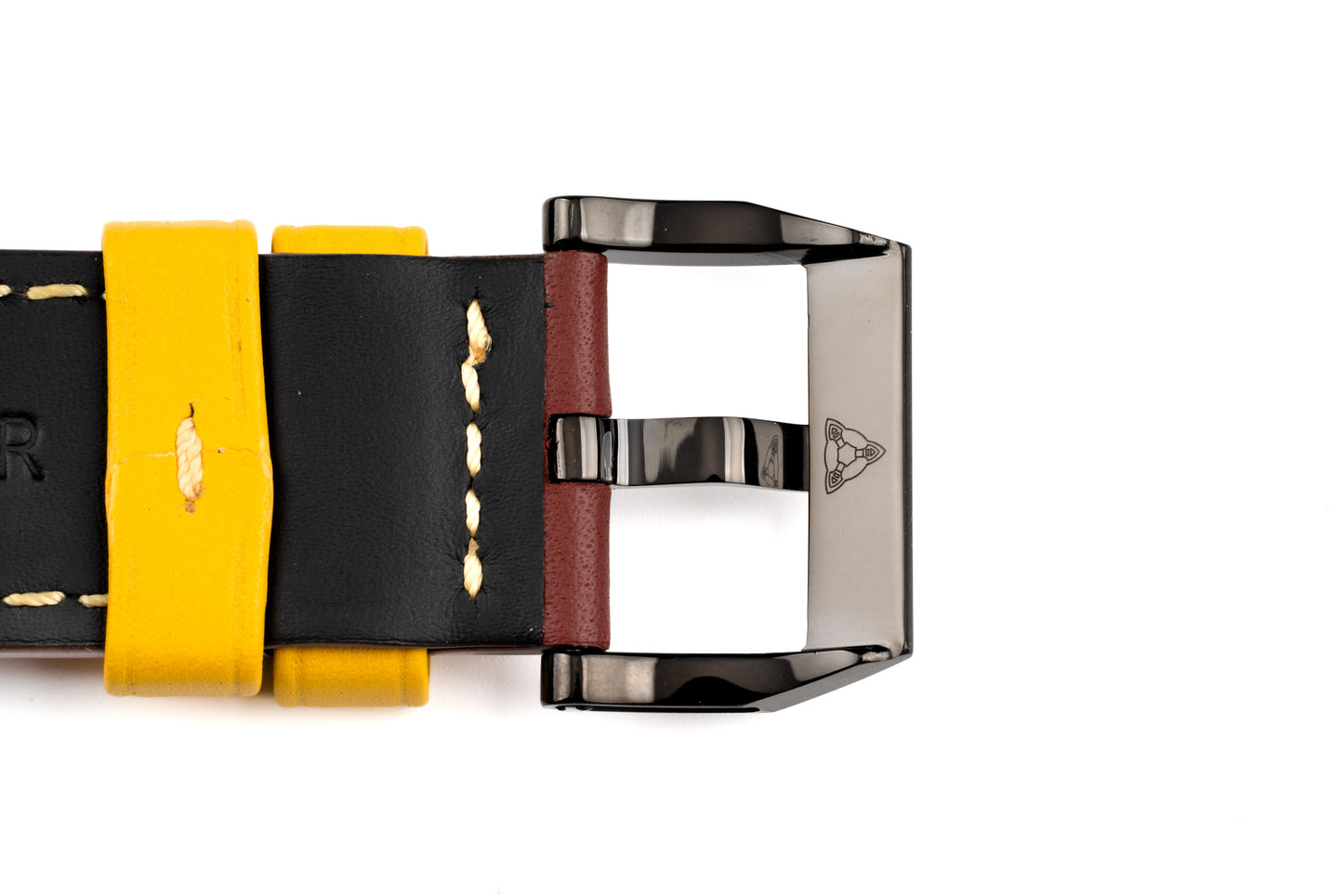 Hankham PVD Samurai Dial on Red Leather Strap Miyota 8215