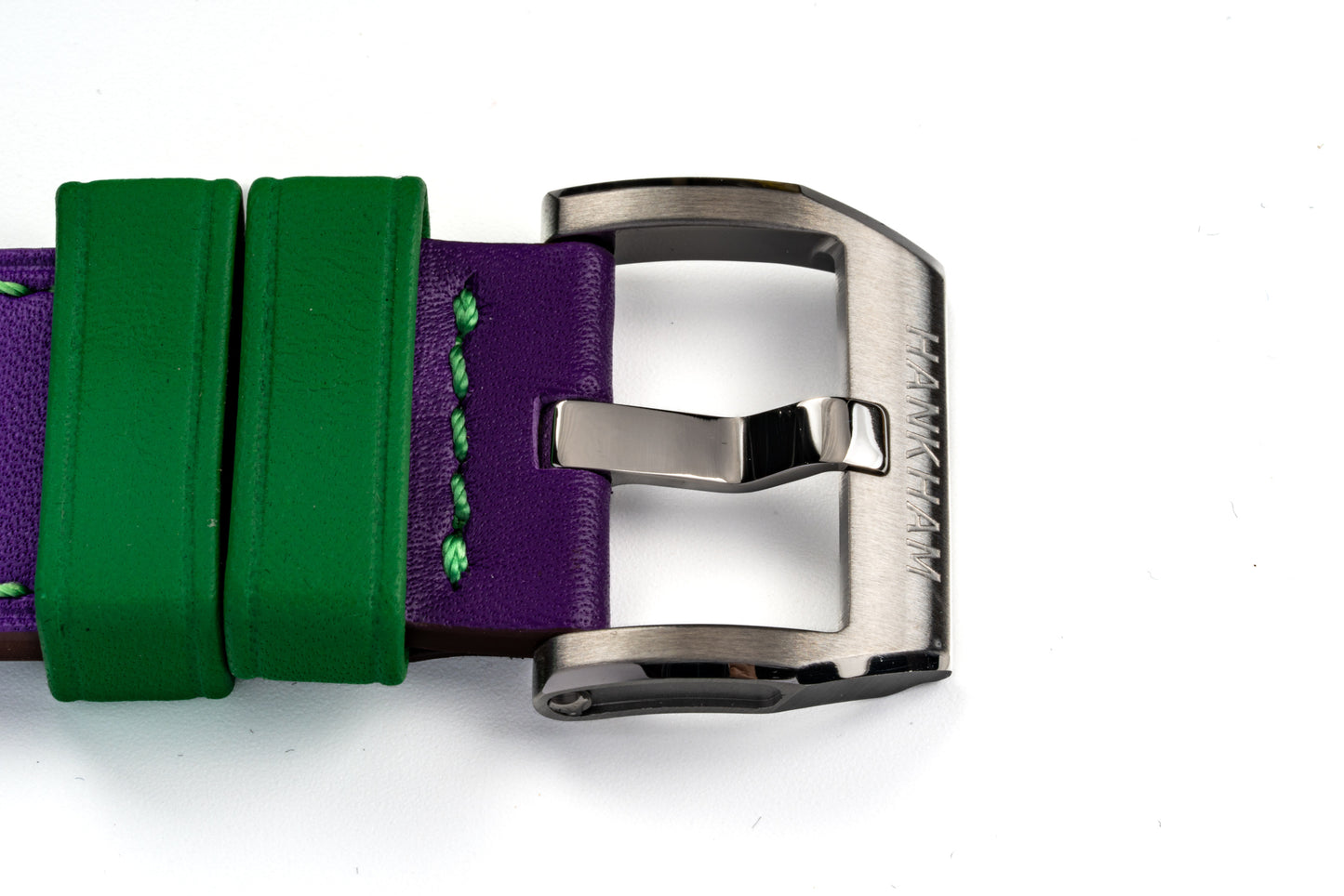 Hankham Two Tone Joker Dial on Purple Leather Strap Miyota 8215