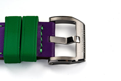 Hankham Two Tone Joker Dial on Purple Leather Strap Miyota 8215