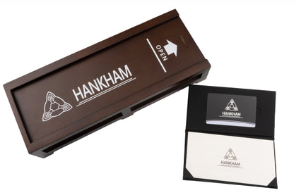 Hankham Two Tone Indians Dial on Red Leather Strap Miyota 8215